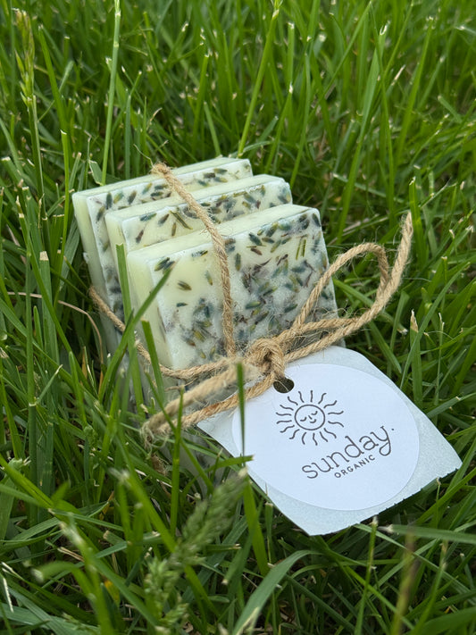 Organic Shea Butter Soap - Exfoliating Scrub (3 pack)